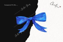 Blue Coquette Bows | Summer PNG Product Image 2