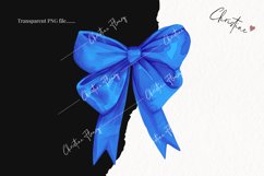 Blue Coquette Bows | Summer PNG Product Image 2