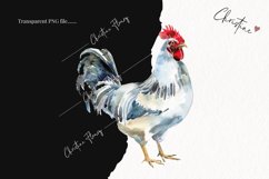 Watercolor Chickens | Farmhouse PNG Product Image 2