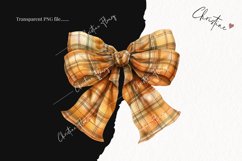 Watercolor Fall Bows | Fall PNG Product Image 2
