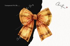 Watercolor Fall Bows | Fall PNG Product Image 2