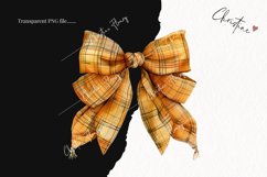 Watercolor Fall Bows | Fall PNG Product Image 2