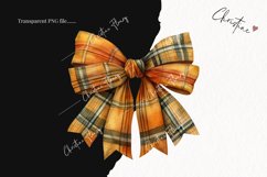 Watercolor Fall Bows | Fall PNG Product Image 2