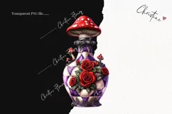 Wonderland Potion Bottles Clipart | Fairytale PNG Product Image 2