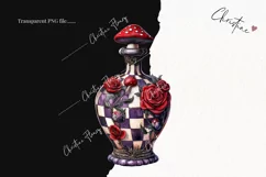 Wonderland Potion Bottles Clipart | Fairytale PNG Product Image 2