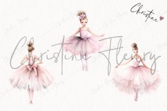 Watercolor Ballerinas Clipart | Ballet Clipart Product Image 3