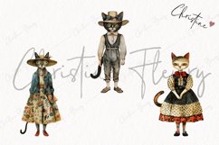 Whimsical Vintage Cats | Vintage PNG Product Image 3