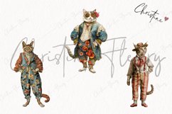 Whimsical Vintage Cats | Vintage PNG Product Image 3