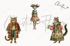 Whimsical Vintage Cats | Vintage PNG Product Image 3