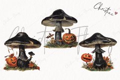 Vintage Death Cap Mushrooms | Halloween PNG Product Image 3