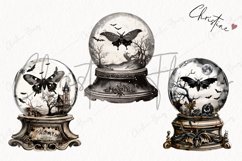 Vintage Goth Snowglobes | Halloween PNG Product Image 3