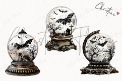 Vintage Goth Snowglobes | Halloween PNG Product Image 3