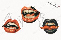 Vintage Halloween Lips | Halloween PNG Product Image 3