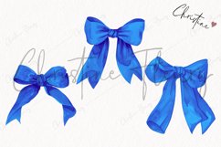 Blue Coquette Bows | Summer PNG Product Image 3