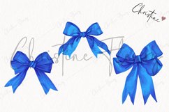 Blue Coquette Bows | Summer PNG Product Image 3