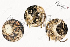 Patchwork Round Backgrounds | Whimsical PNG Product Image 3