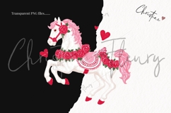 Coquette Pink Valentine Clipart Bundle - 92 Elements Product Image 3