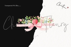 Coquette Spring Border Clipart Bundle Product Image 3