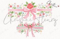Coquette Spring Border Clipart Bundle Product Image 7