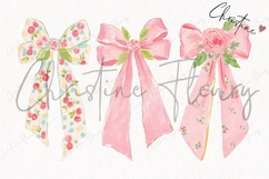 Coquette Spring Bow Clipart Bundle Product Image 4