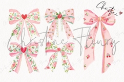Coquette Spring Bow Clipart Bundle Product Image 5