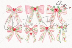 Coquette Spring Bow Clipart Bundle Product Image 7