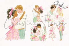 Coquette Spring Couples Clipart Bundle Product Image 5