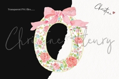 Coquette Spring Frame Clipart Bundle Product Image 3