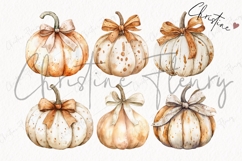 Cozy Fall Pumpkins Clipart Bundle | Fall Png Product Image 5