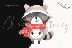 Fall Animals With Scarf Clipart Bundle | Fall Png Product Image 3