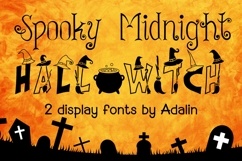 Spooky Midnight &amp; Hallowitch Font Product Image 1