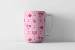 Breast Cancer Awareness Digital Paper | Pink Ribbon Pattern Product Image 4