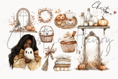Fall Cozy Haunt Clipart Bundle Product Image 4