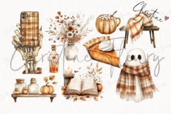 Fall Cozy Haunt Clipart Bundle Product Image 5