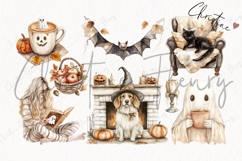 Fall Cozy Haunt Clipart Bundle Product Image 8