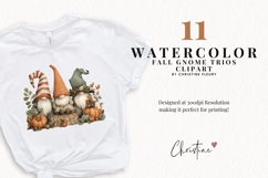 Fall Gnomes Clipart Bundle Product Image 2