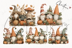 Fall Gnomes Clipart Bundle Product Image 4