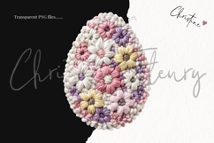 Faux Yarn Easter Eggs Clipart Bundle Product Image 3