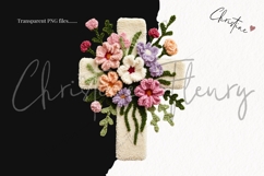 Faux Yarn Cross Clipart Bundle Product Image 3