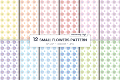 Pastel Floral Digital Paper - Soft Seamless Flowers Product Image 1