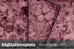 Vintage Botany Vol. 1 | 20 Scrapbook Papers | Floral Product Image 2