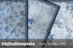 Vintage Florals Vol. 5 | 20 Scrapbook Papers | Floral Product Image 2
