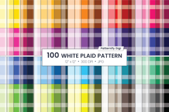Light Stripes Background | White Plaid Seamless Pattern Product Image 2