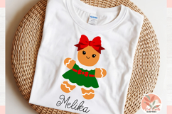 Christmas Gingerbread boy girl SVG PNG,christmas cookie svg Product Image 2
