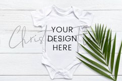 Tropical Baby Bodysuit Mockup - Gender Neutral Product Image 2