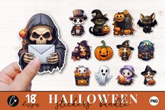Halloween Sticker PNGs Product Image 1