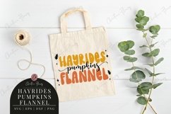 Hayrides Pumpkins Flannel SVG Product Image 2
