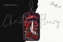Wonderland Tags Clipart | Fairytale PNG Product Image 3