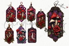 Wonderland Tags Clipart | Fairytale PNG Product Image 4