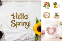 Hello Spring Watercolor Sublimation Bundle Product Image 3